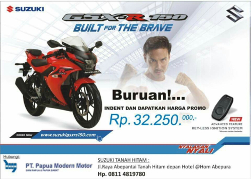 GSX-R150 OTR Jayapura