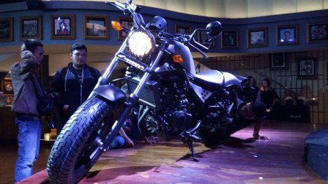 launching Honda Rebel