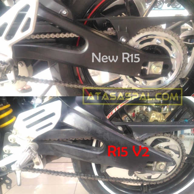 komparasi swing arm r15