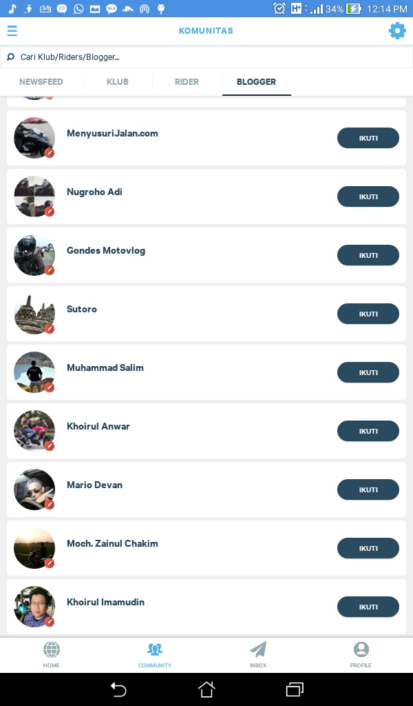 follow blogger moladin