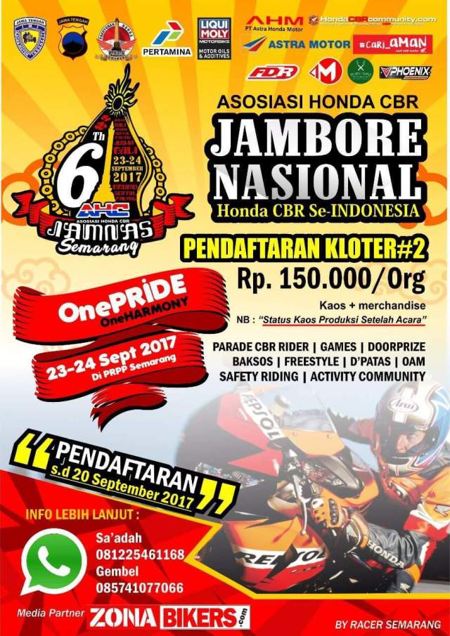 Jamnas CBR 6 Semarang