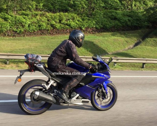New R15 V3 test in Malaysia