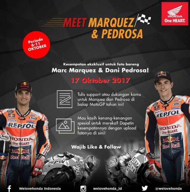 marquez ke Indonesia rilis motor terbaru Honda