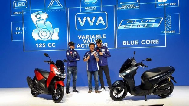 launching yamaha lexi