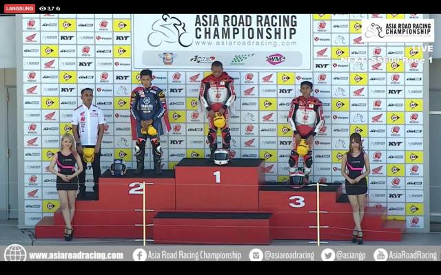 mario sa reza dhanica podium jepang