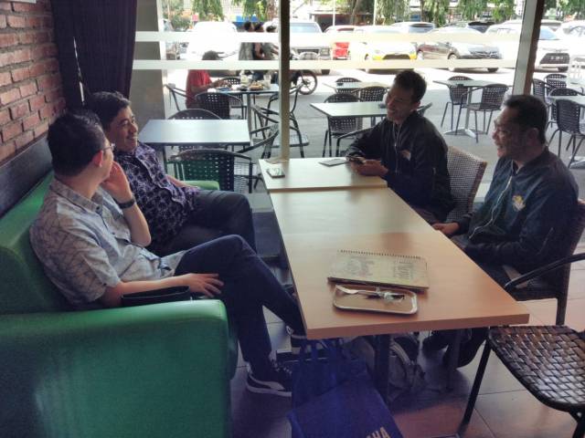 makan siang dengan Yamaha