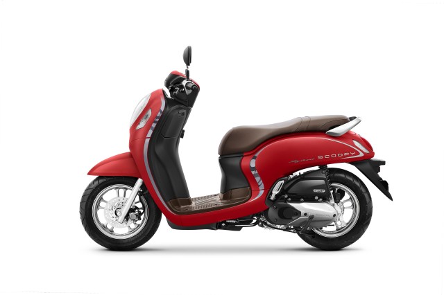 All New Scoopy Stylish 2020 Red